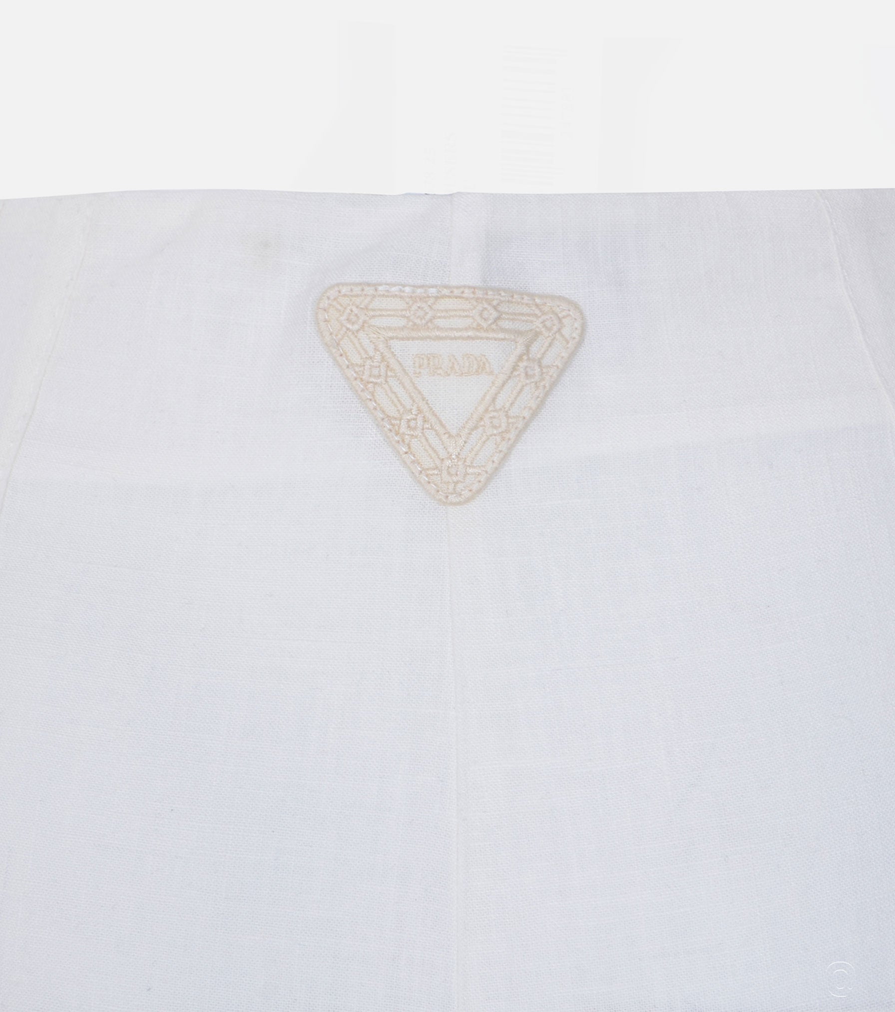 High Waist Trousers with Decorative Ties