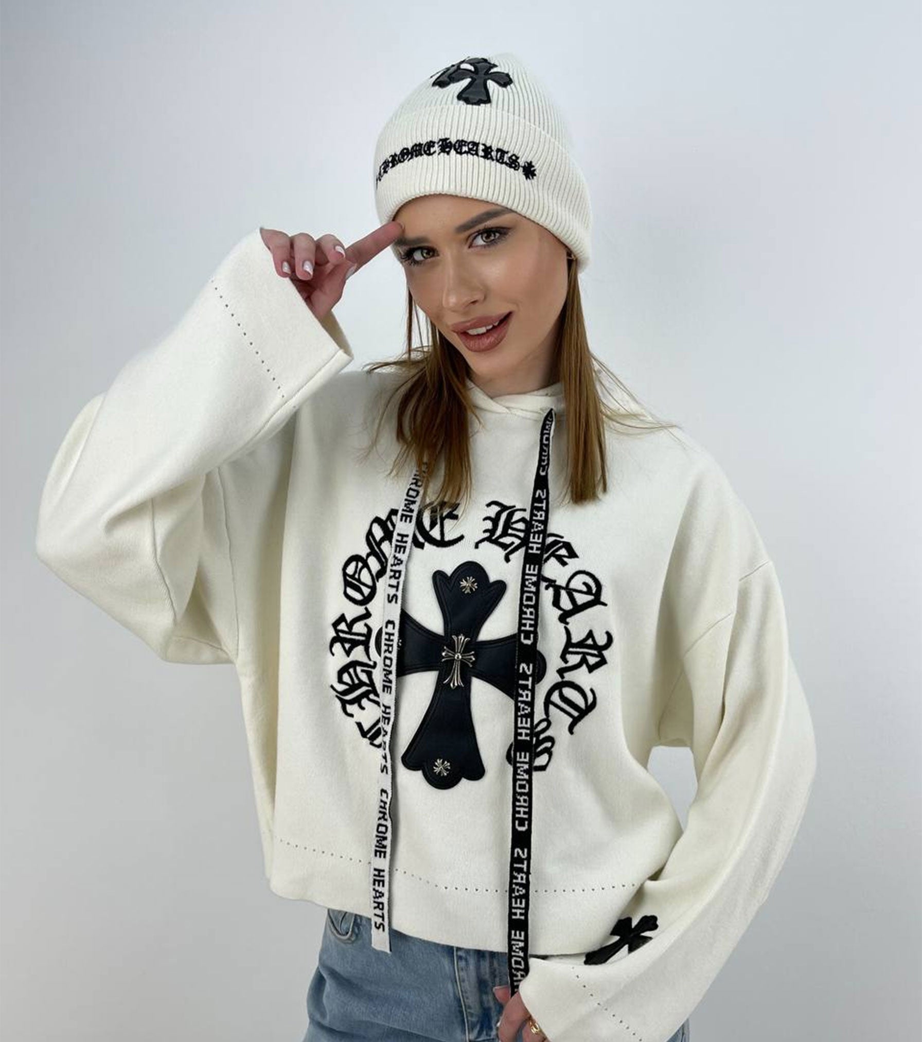 Women Cashmere Sweatshirt