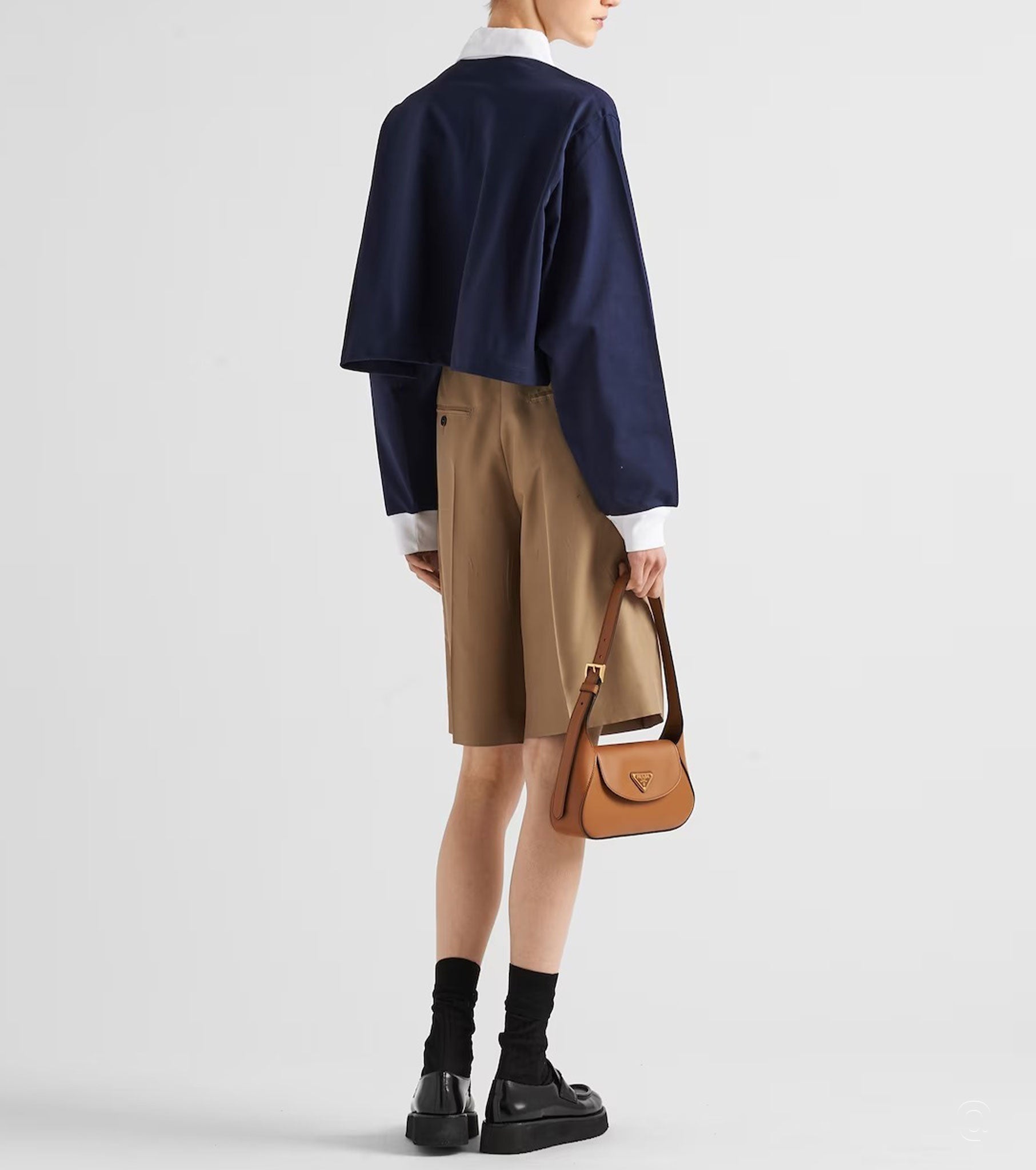 Jersey Polo Sweatshirt PRA1290W