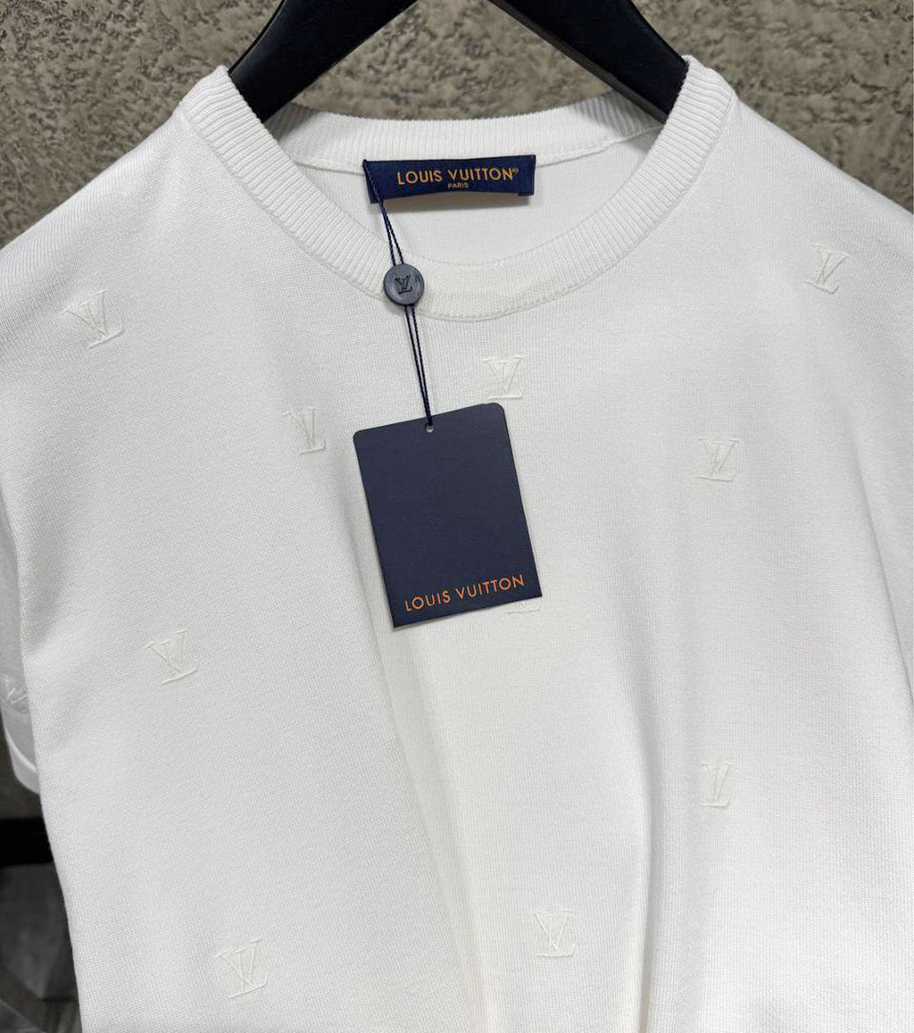 Fine-Knitted T-shirt