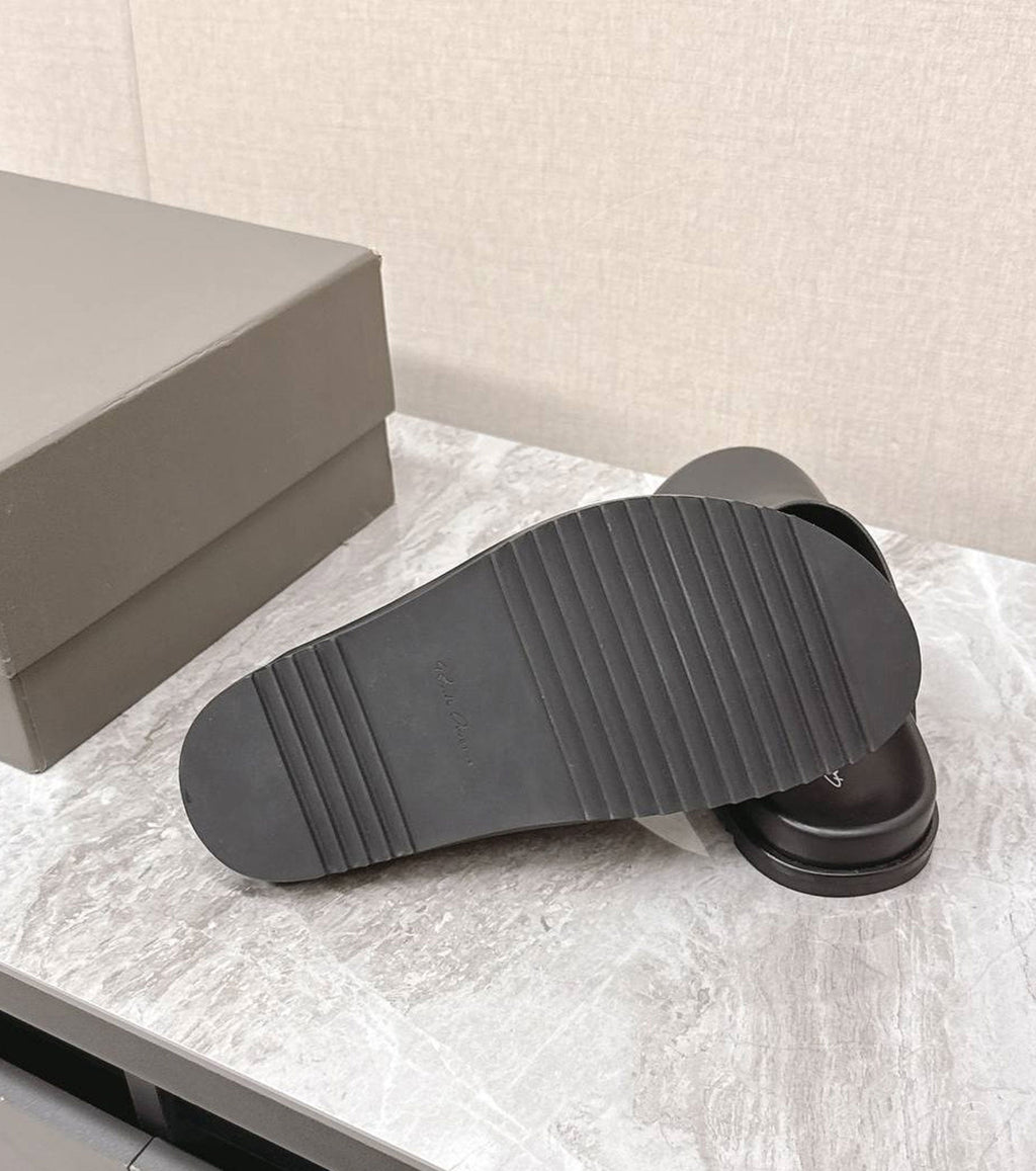 Granola Leather Slippers