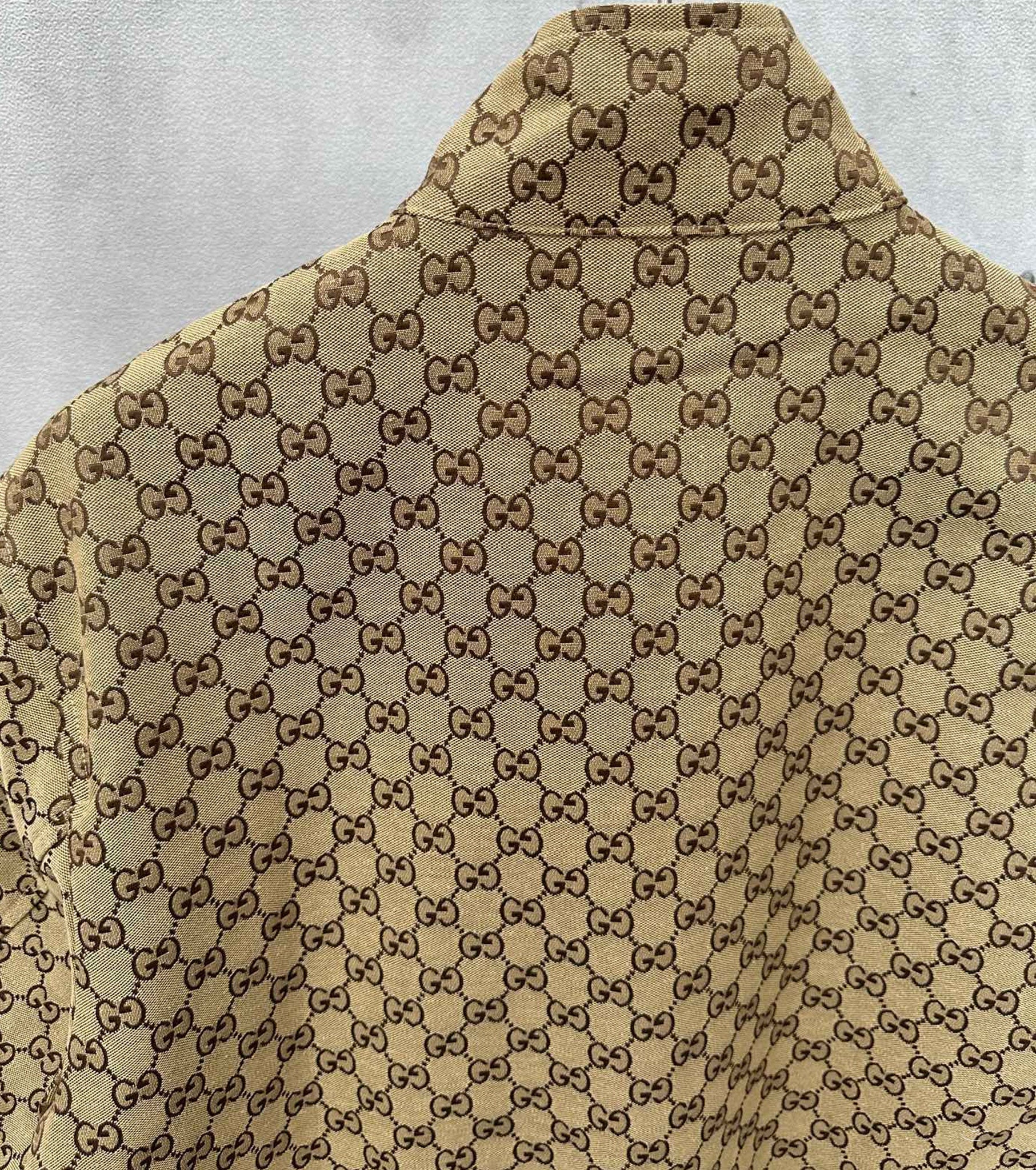 GG canvas bomber jacket