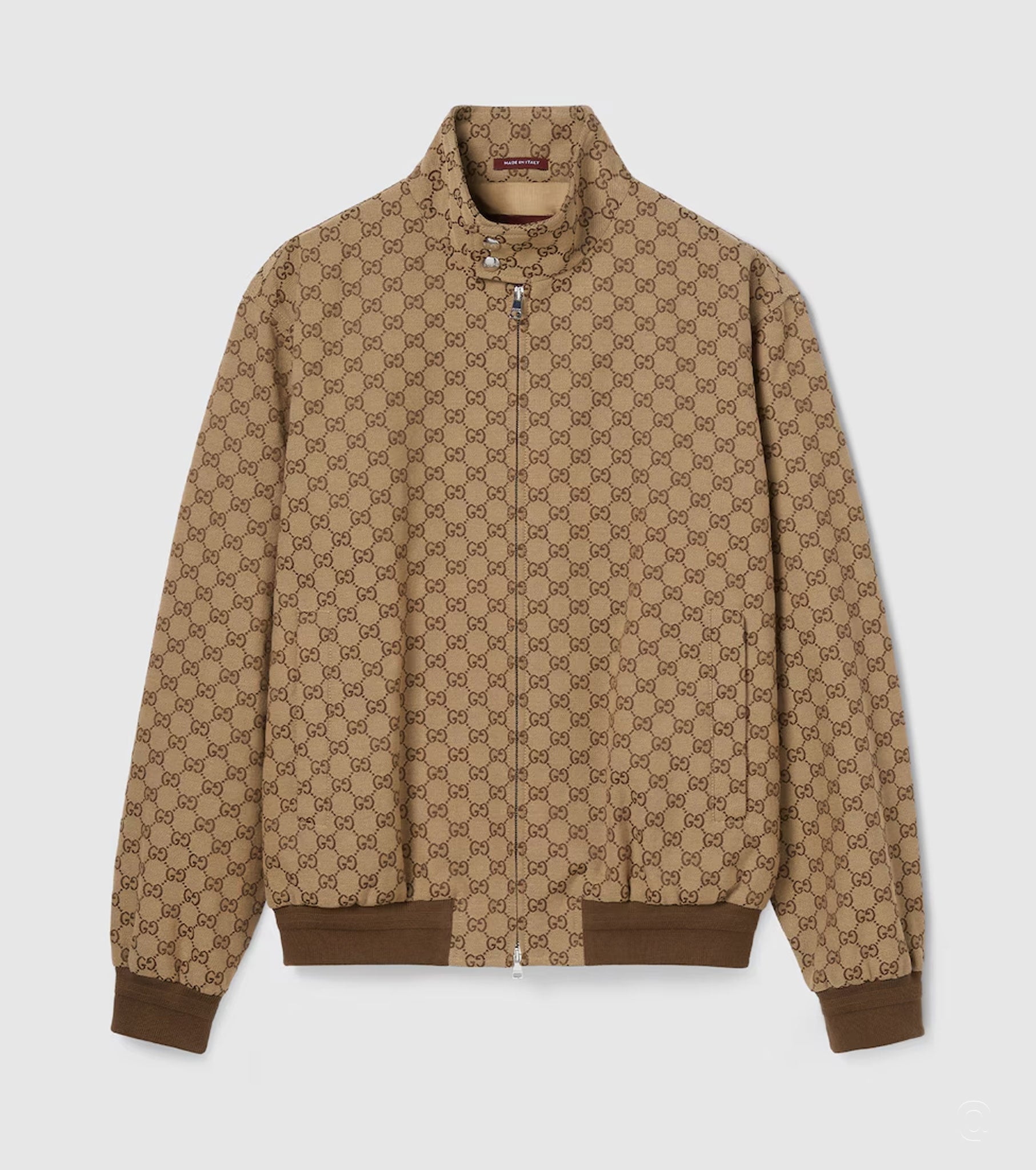 GG canvas bomber jacket