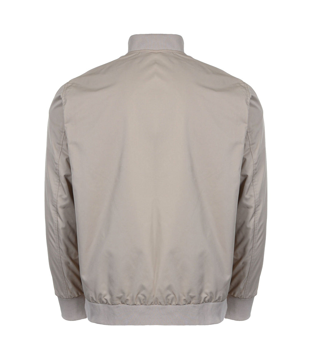 Logo Patch Bomber Jacket