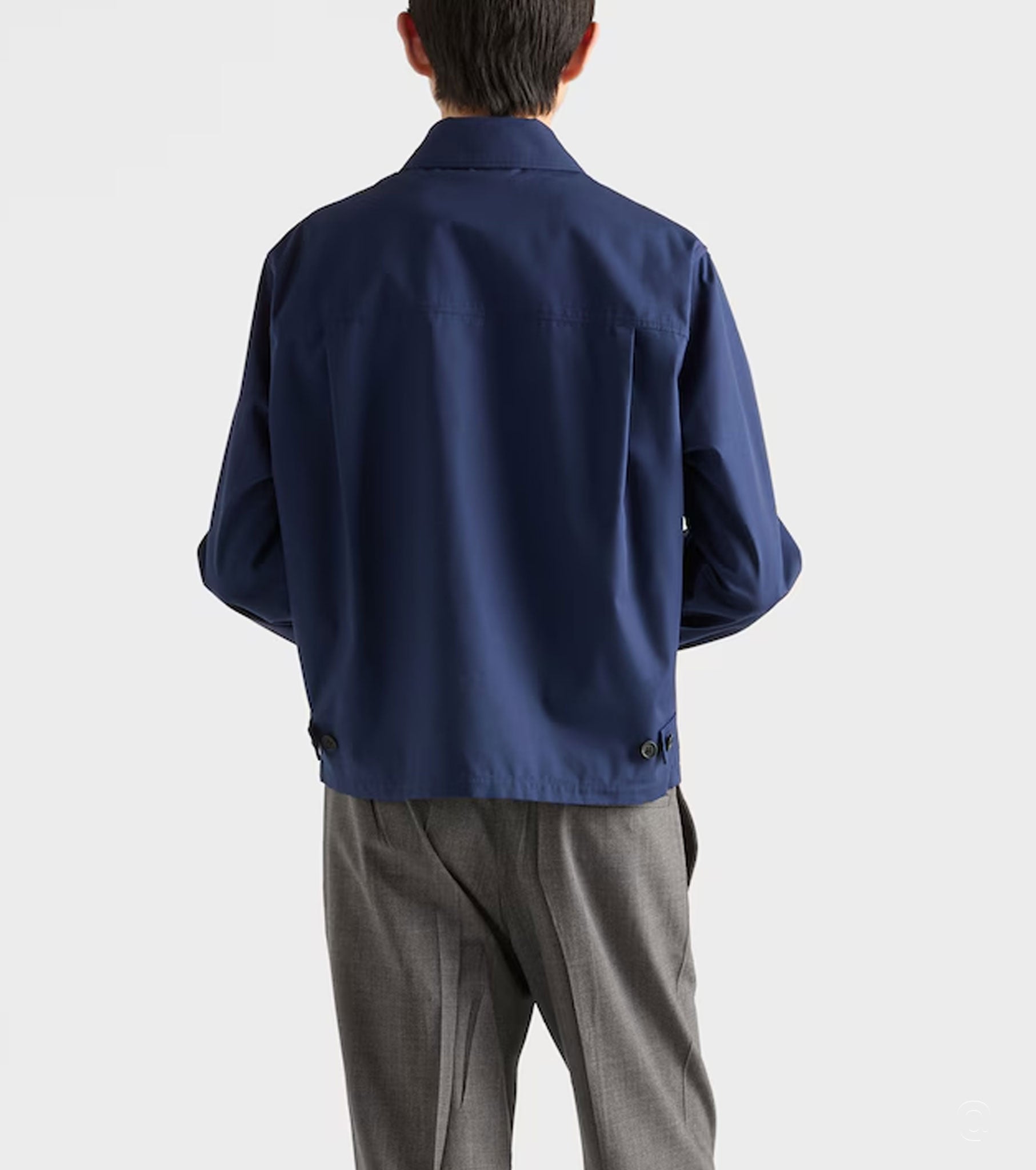 Cotton blend blouson jacket PRA8114