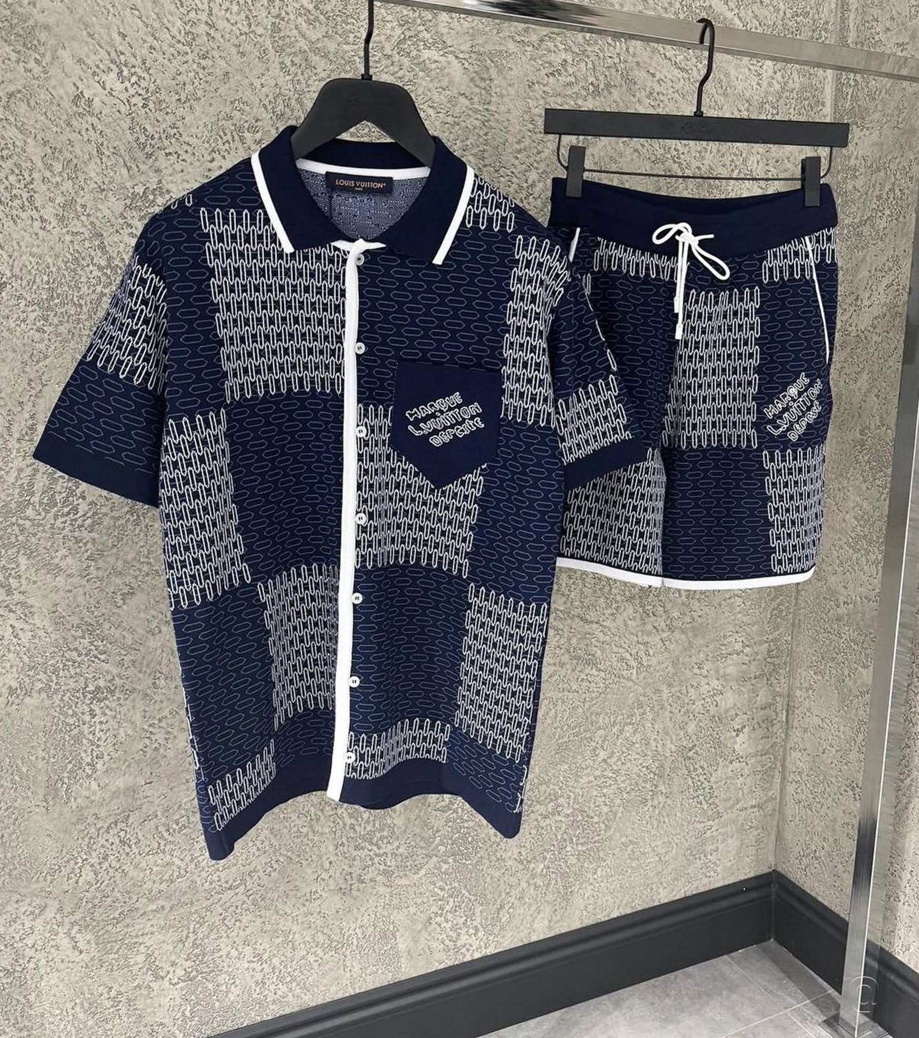 Damier Jacquard Shirt