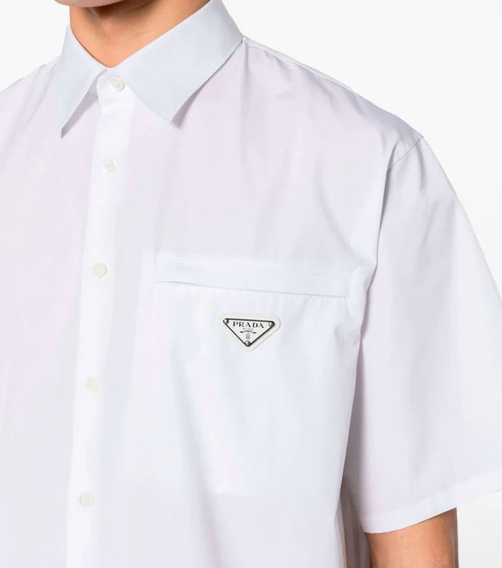 Triangle Enamel Logo Shirt PRA7039