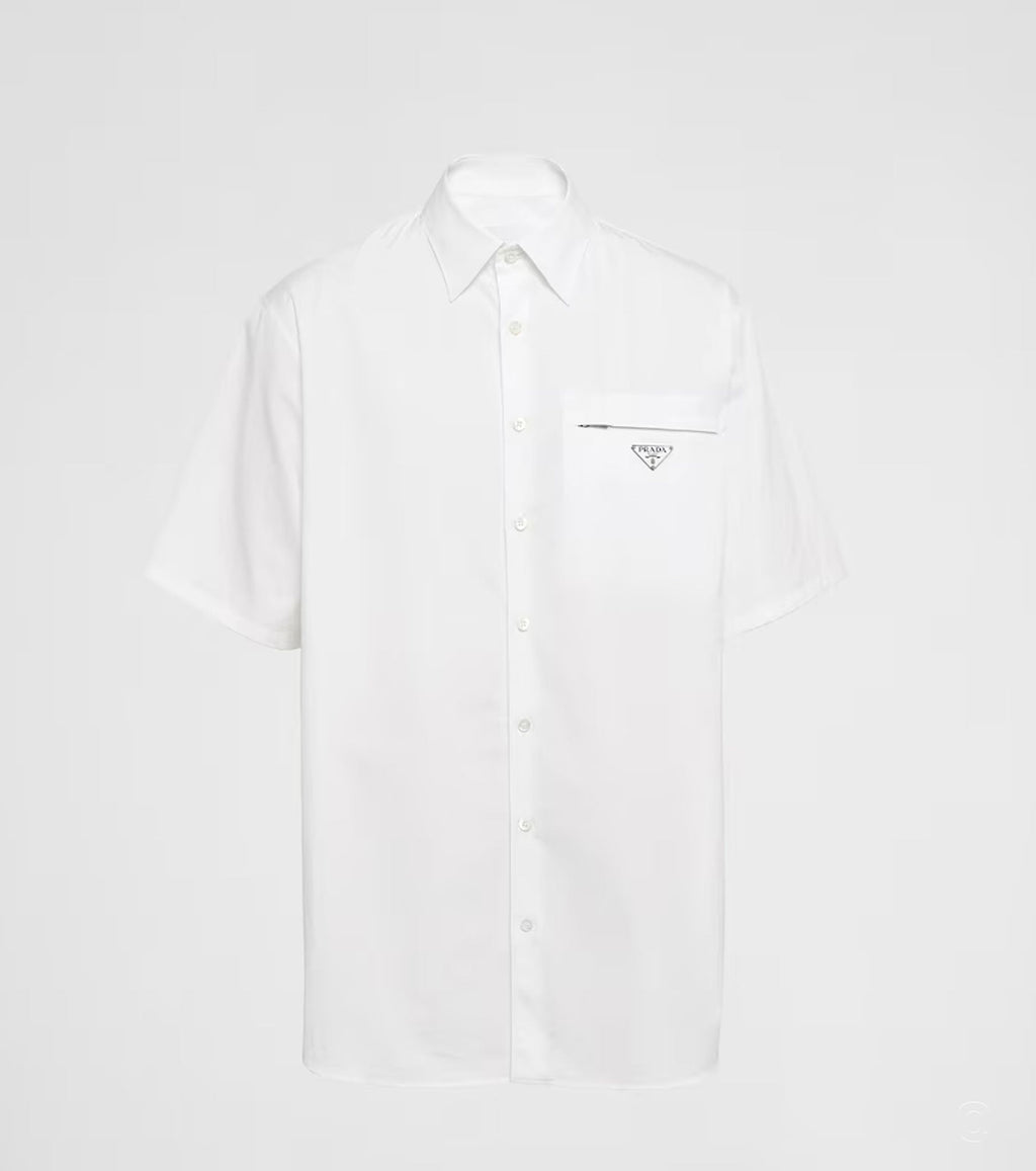 Triangle Enamel Logo Shirt PRA7039