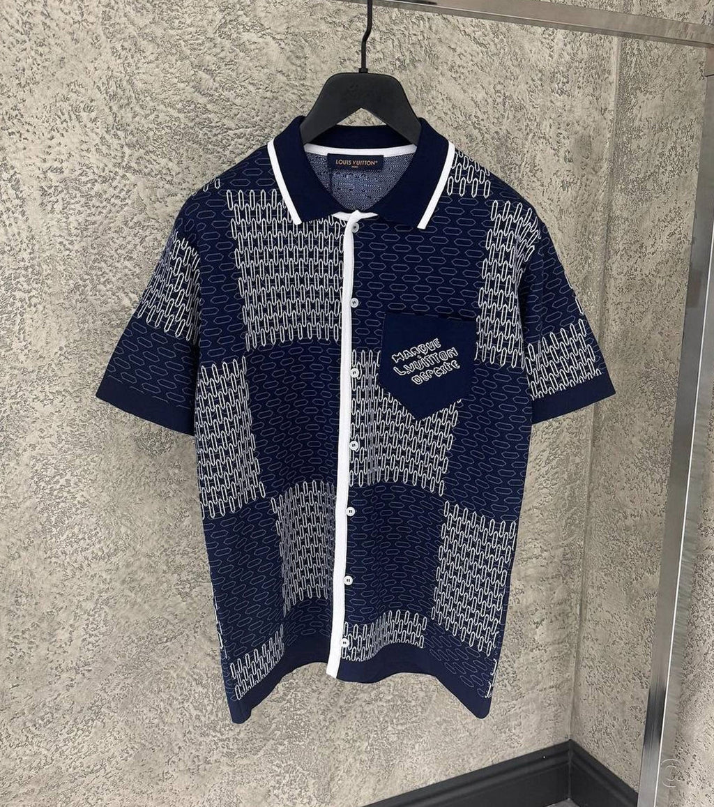Damier Jacquard Shirt