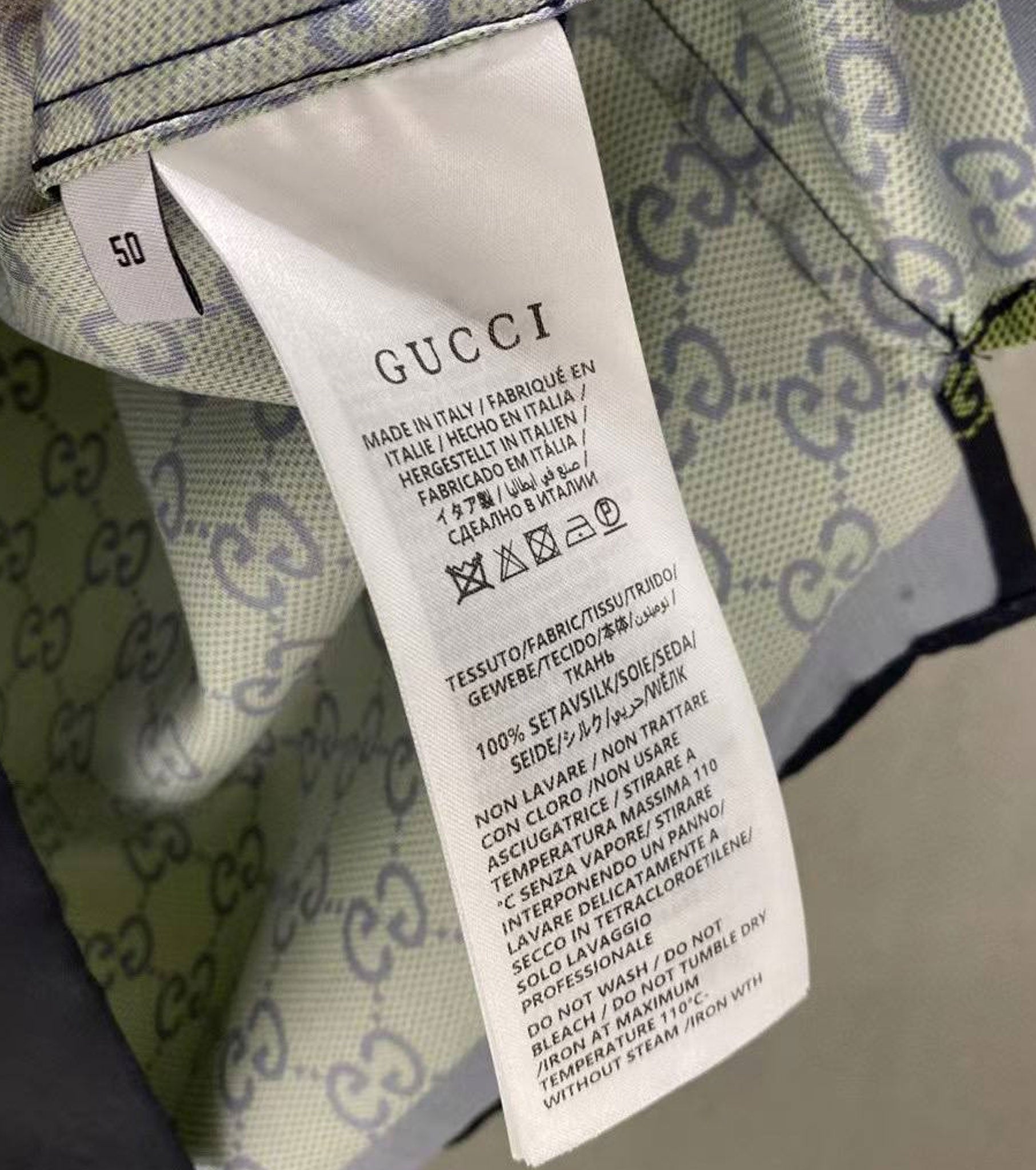 Printed Silk Shirt