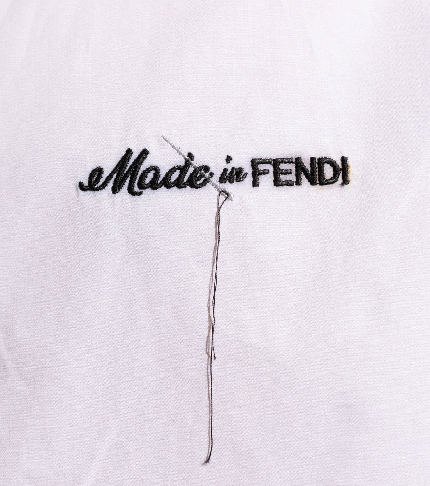 Logo Embroidered Poplin Shirt FN2046
