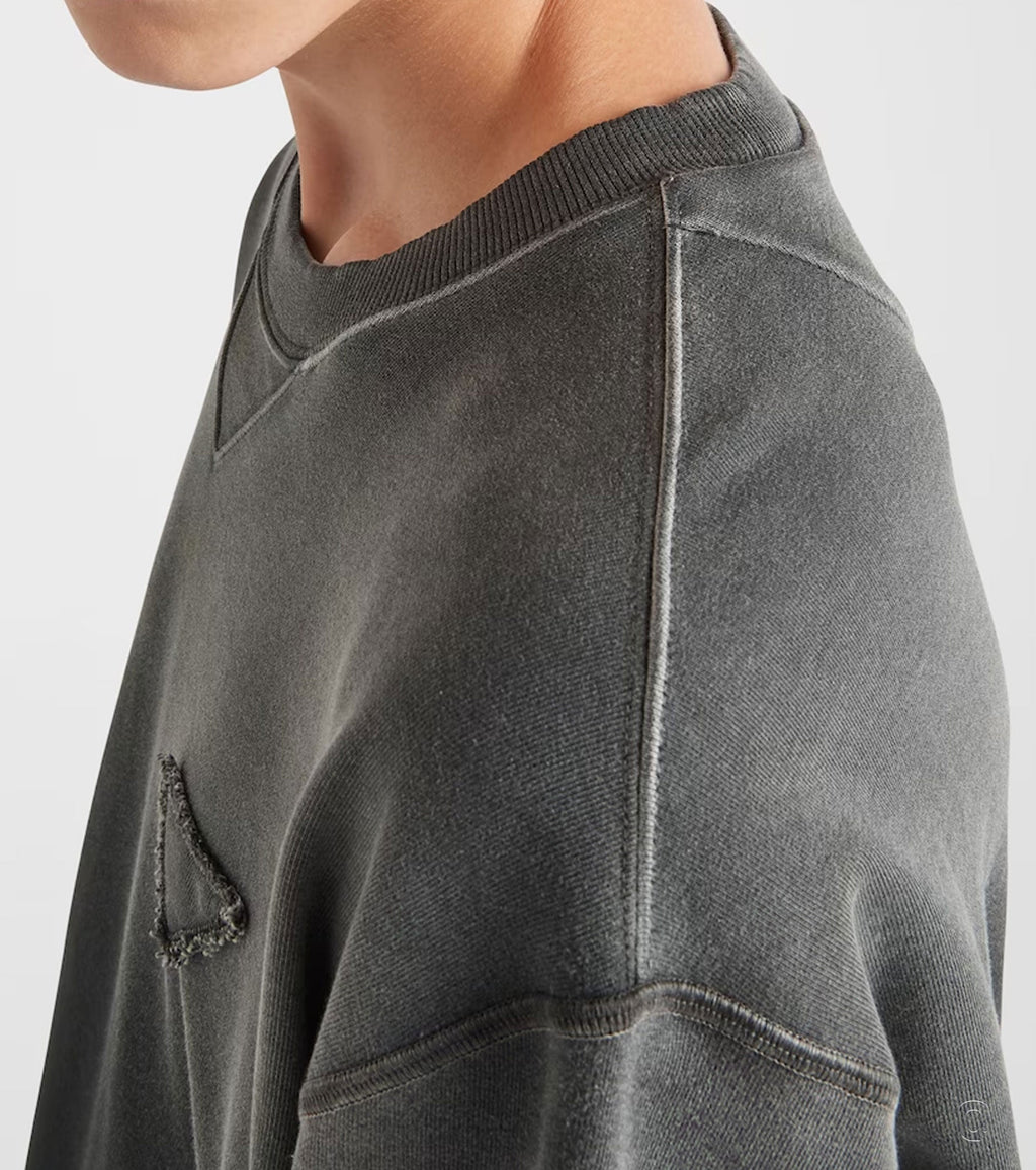 Gradient Cotton Sweatshirt