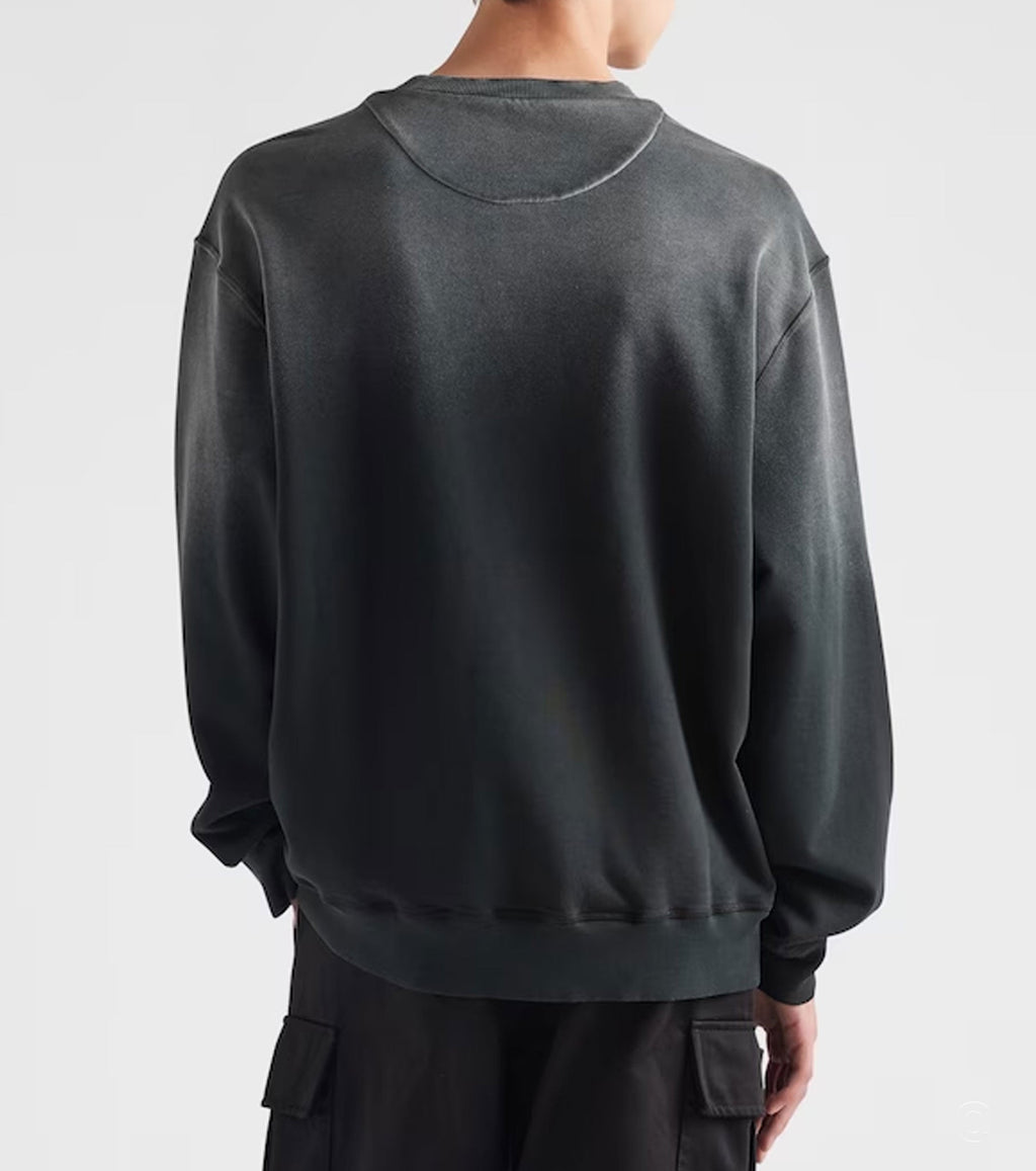 Gradient Cotton Sweatshirt