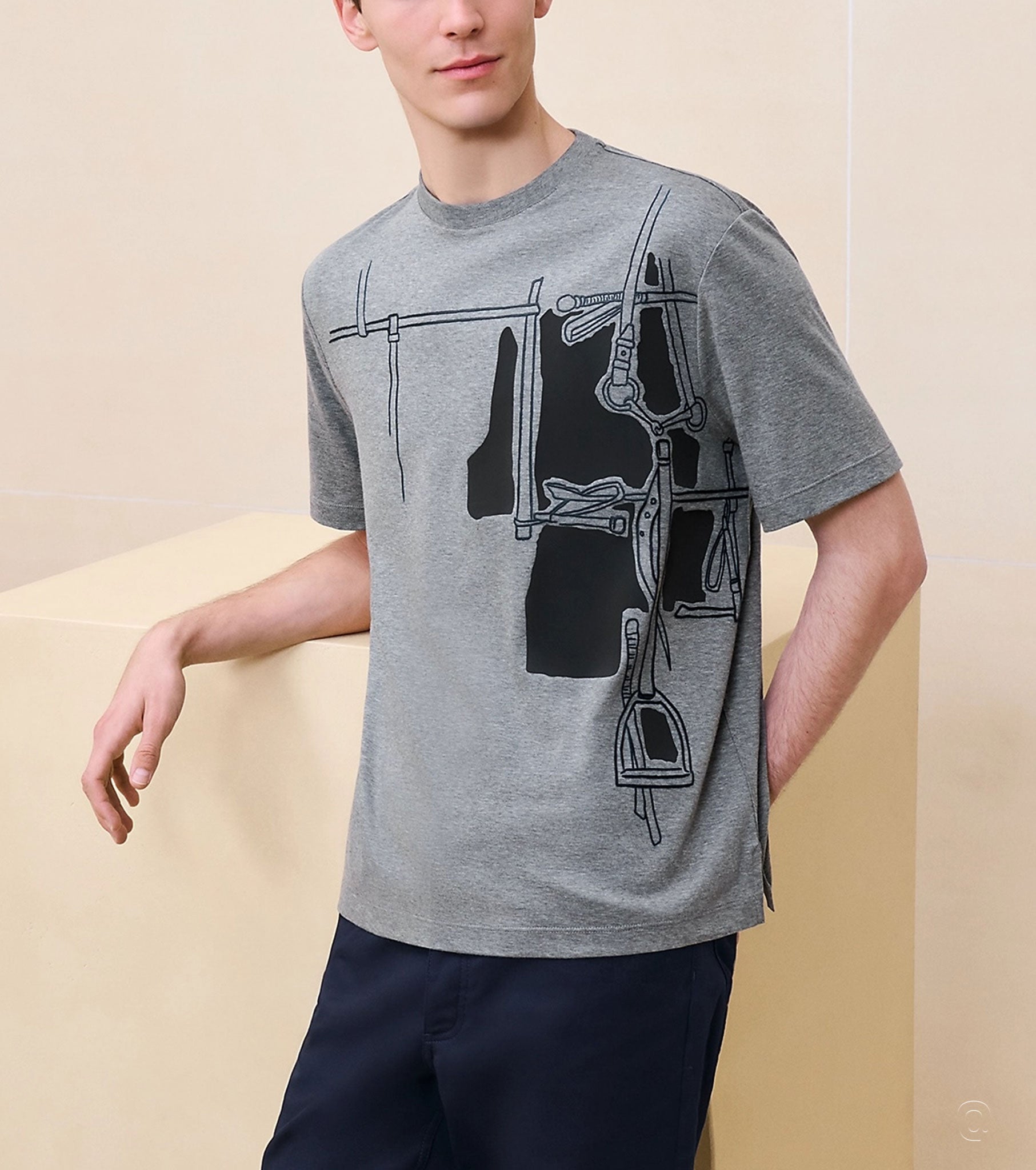 "Harnais en Gouache 3D" T-Shirt