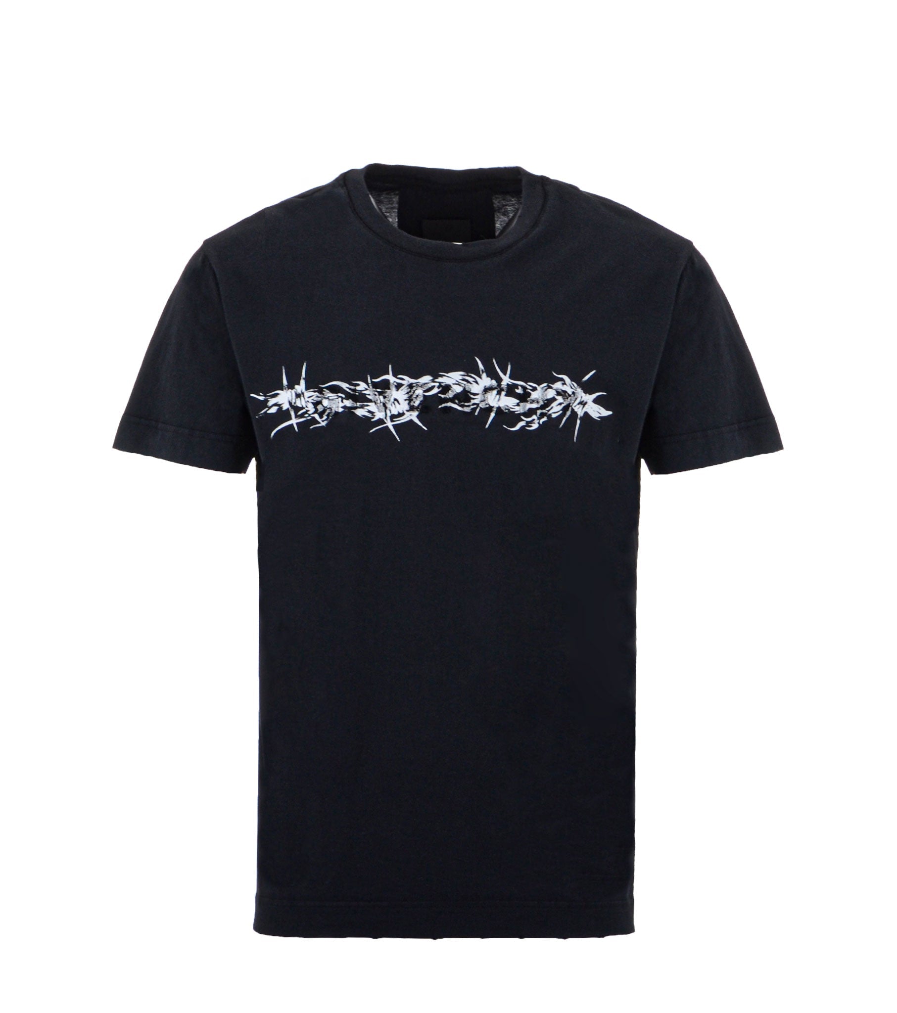 Barbed Wire-print T-Shirt