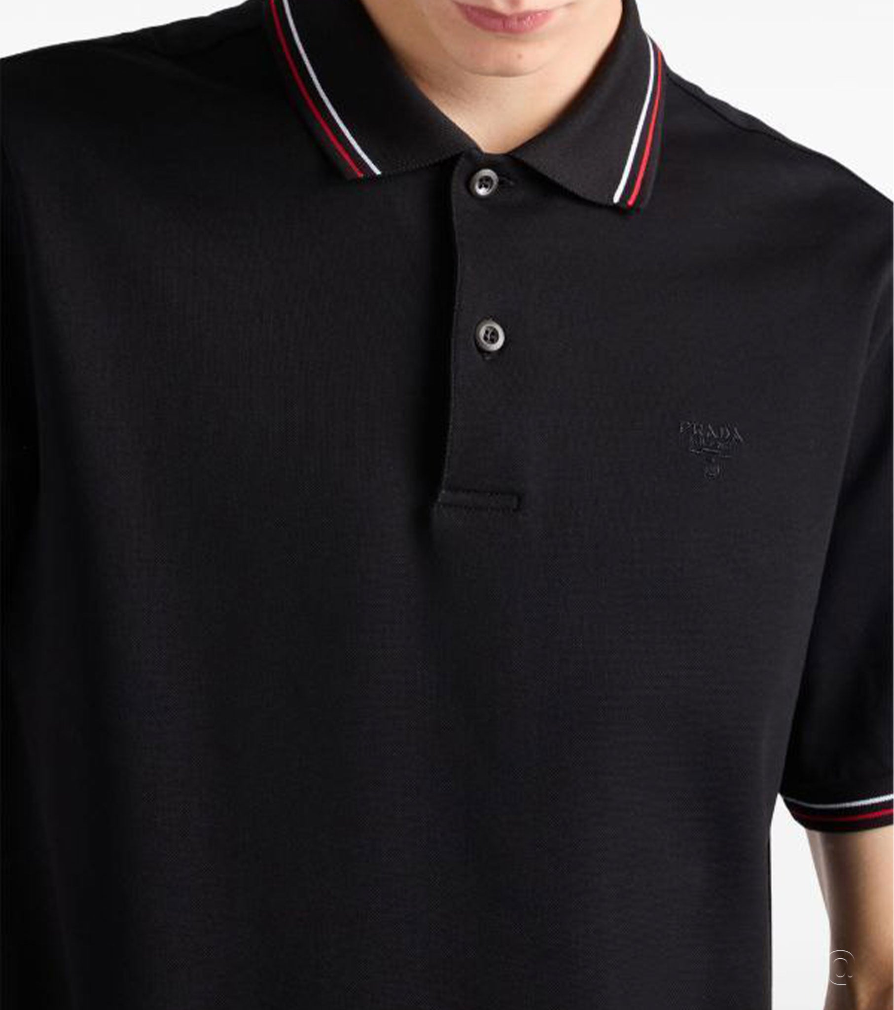Short-sleeved Piqué polo T-shirt PRA8119