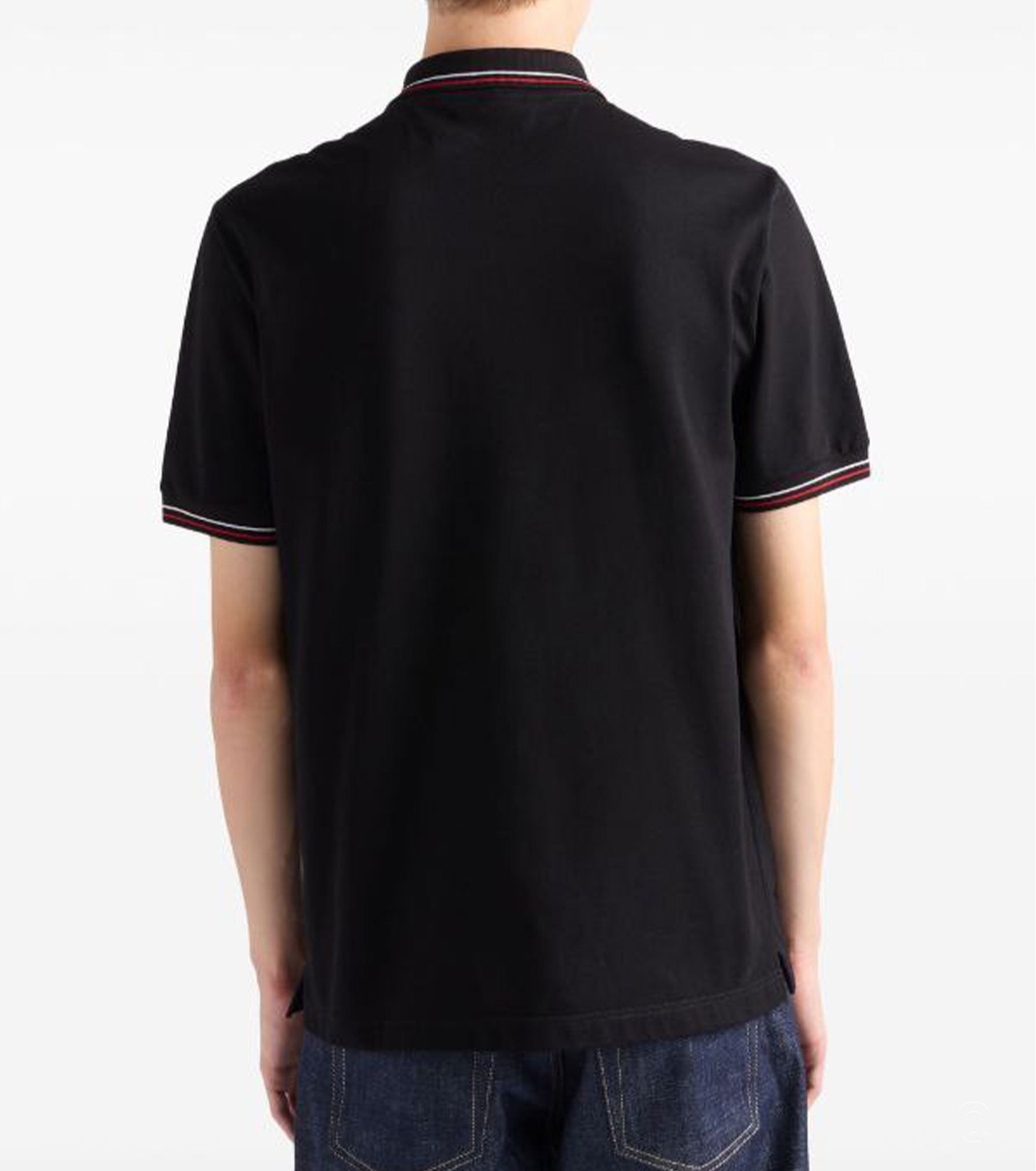 Short-sleeved Piqué polo T-shirt PRA8119