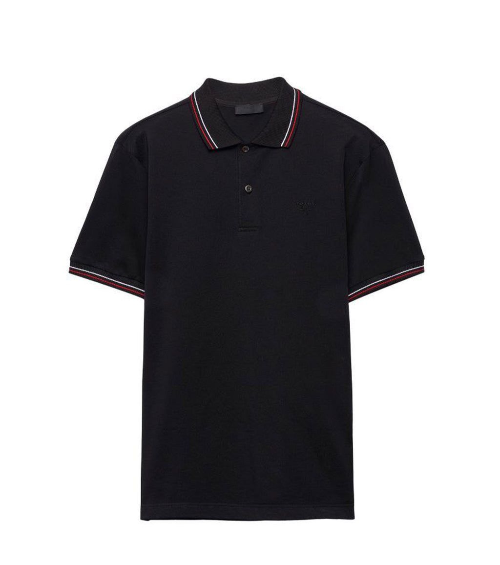 Short-sleeved Piqué polo T-shirt PRA8119