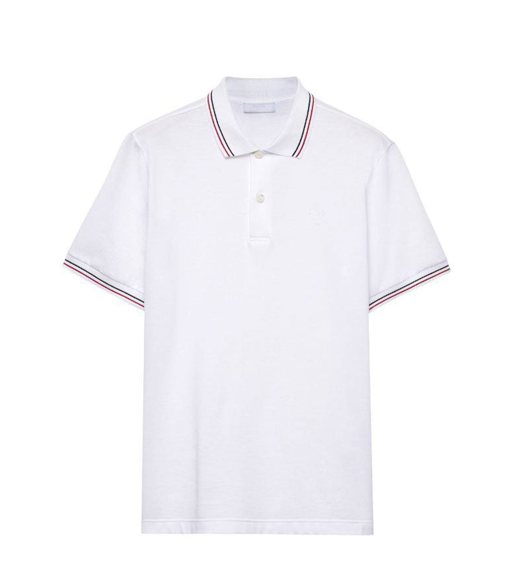 Short-sleeved Piqué polo T-shirt PRA8119