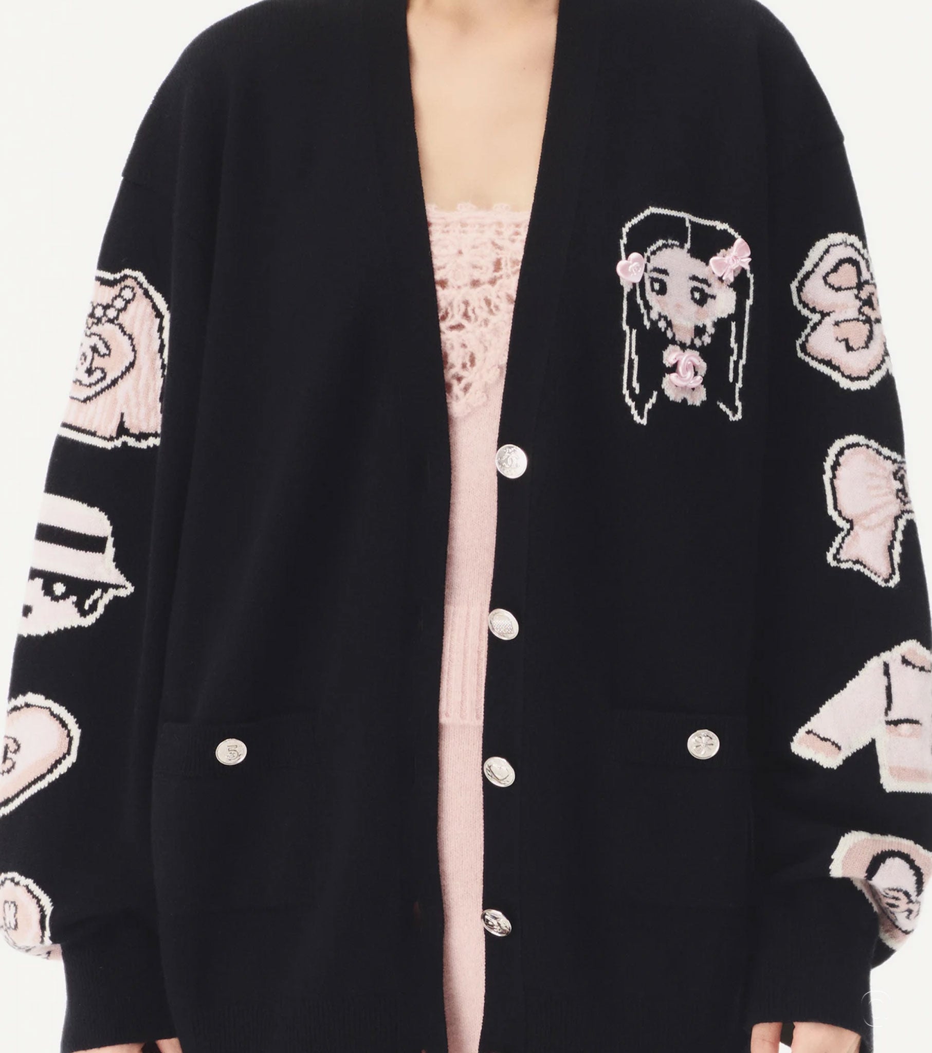 Cashmere Cardigan Oversized