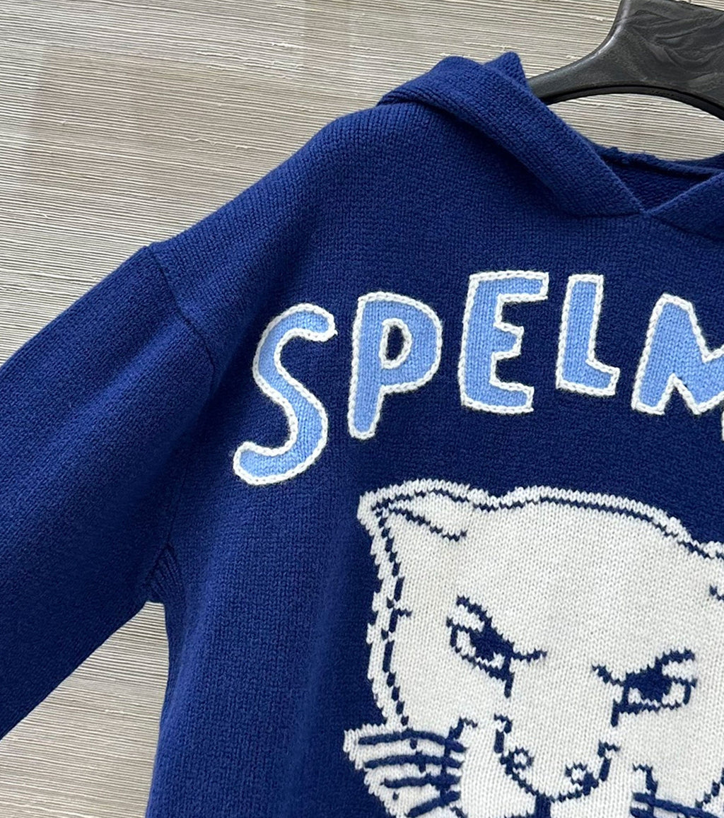 Women Wool Hooded Sweater Oversized