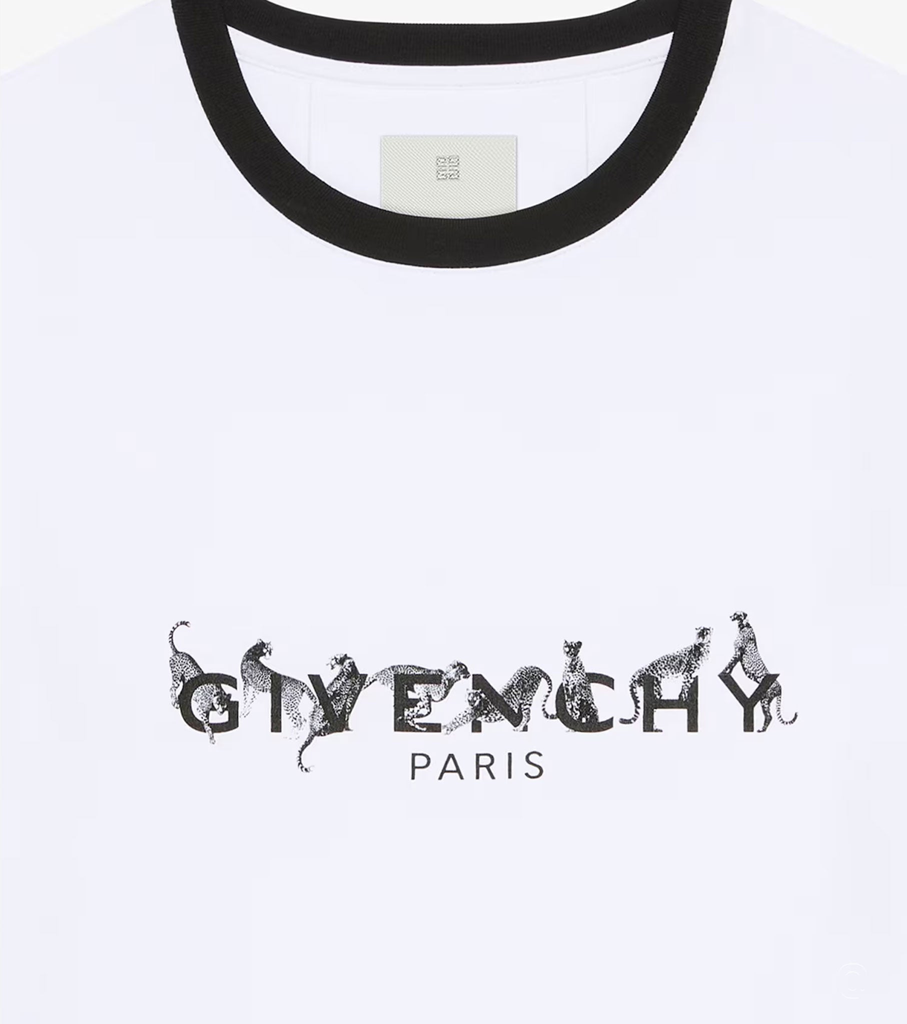 Close-up of leopard print t-shirt - Fashion Dose