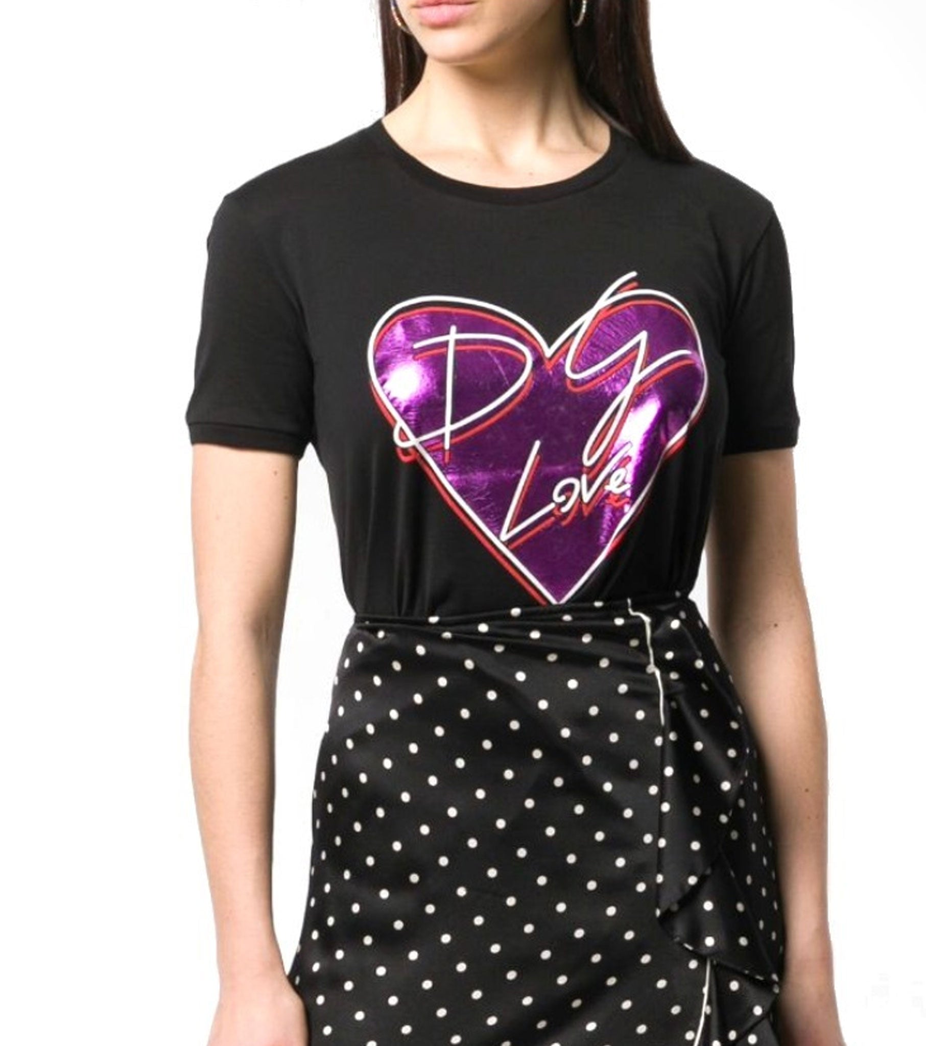 Heart Print T-Shirt