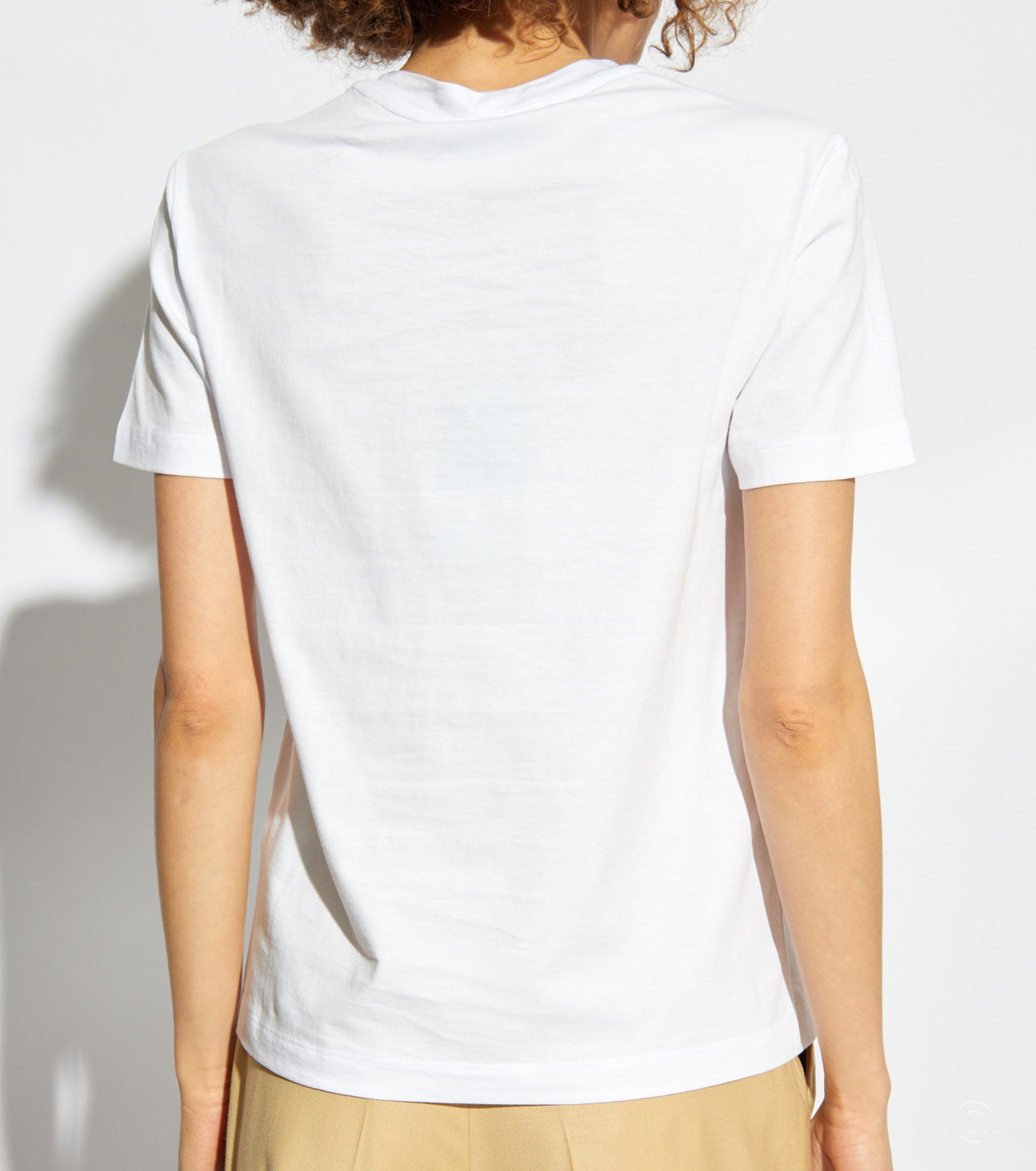 Sequin Embroidered Logo T-Shirt FN1335W